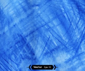Hand drawn blue watercolor background vector 03