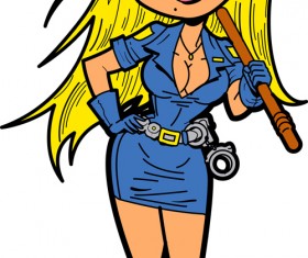 Heroes cartoon characters funny vector 05