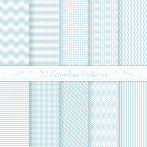 Light colored seamless pattern creative graphics vector 05