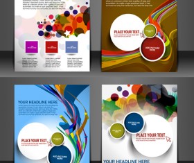 Modern templates flyer cover vector 02