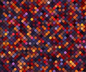 Multicolor mosaic shiny pattern vector material 02
