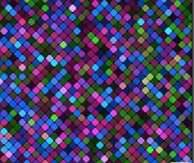 Multicolor mosaic shiny pattern vector material 04