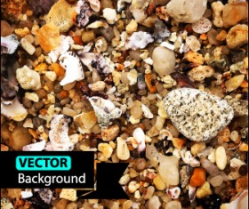 Old wall grunge background vector set 04