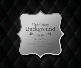 Ornate upholstery backgrounds design vector 03