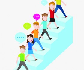 People and social vector design 01