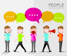 People and social vector design 10