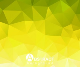 Polygon embossment effect background vector 01