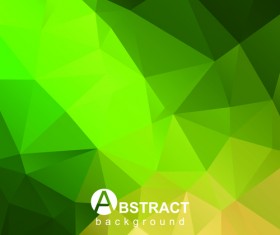 Polygon embossment effect background vector 02