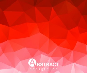 Polygon embossment effect background vector 03
