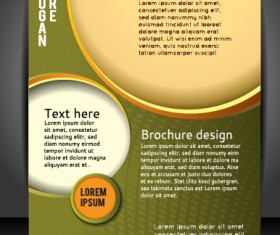 Presentation of creative magazine cover vector 01