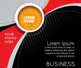 Presentation of creative magazine cover vector 02