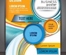 Presentation of creative magazine cover vector 06