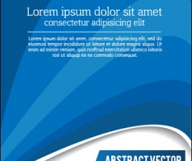 Presentation of creative magazine cover vector 07