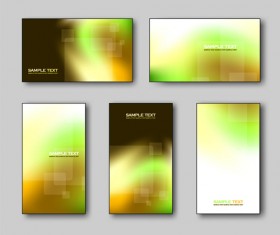 Shiny gifts cards creative vector set 03
