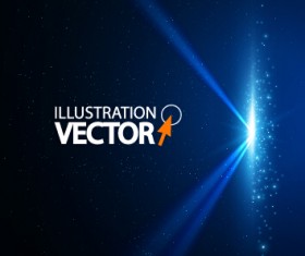 Shiny spotlight background illustration vector 01