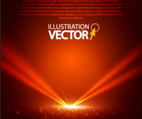 Shiny spotlight background illustration vector 02