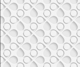 Vector seamless pattern perforated vector 04