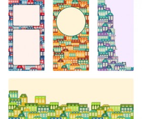 vector house background graphics