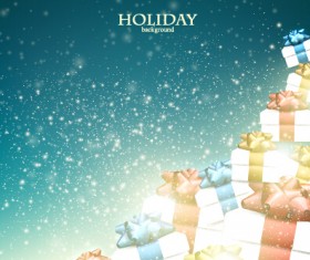2015 Holiday shiny background material 02