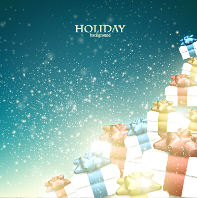 2015 Holiday shiny background material 02