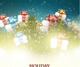 2015 Holiday shiny background material 04