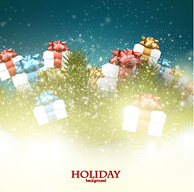 2015 Holiday shiny background material 04