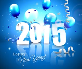 2015 christmas baubles background vector 01