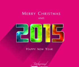 2015 new year background art vector 01
