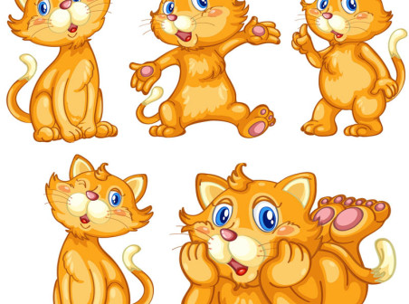 Anime Cat Vector Art, Icons, and Graphics for Free Download