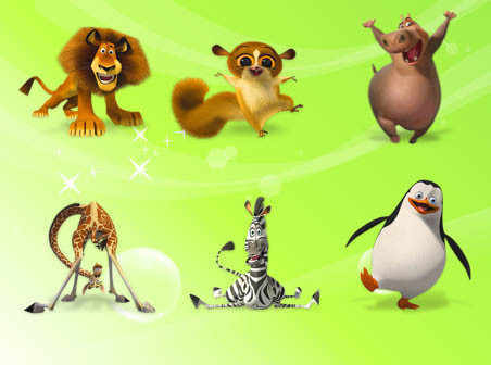 Madagascar icons