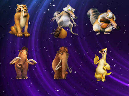 Ice Age Characters icons