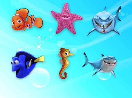 Finding Nemo icons