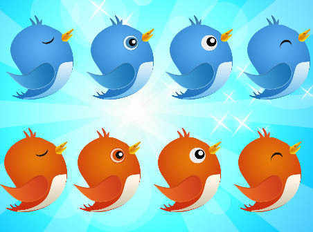 Free Twitter Bird icon pack
