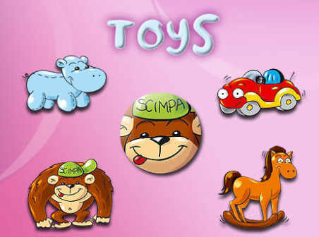 Toys icons