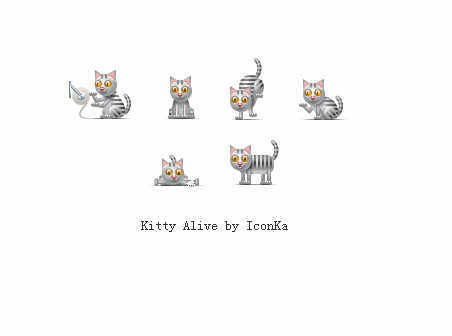 Kitty Alive icons