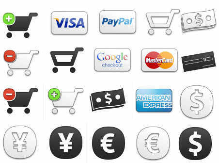 eCommerce Shopping Cart icon Pack