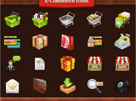 E-Commerce icons Set