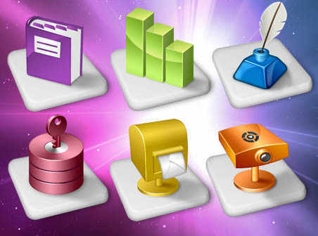 Office dock icons
