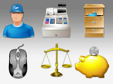 Accounting icons