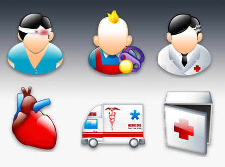 Sigma Medical icons