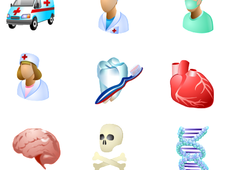 Medical icons for Vista