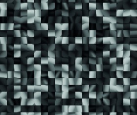 Abstract mosaic art background vector set 01