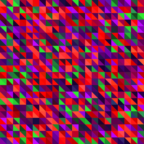 Abstract mosaic art background vector set 06