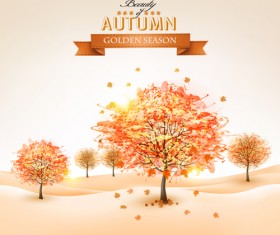 Autumn Tree Vector Free Download