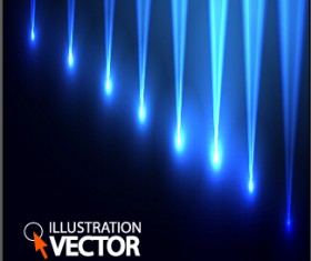 Blue light vector background illustration 01