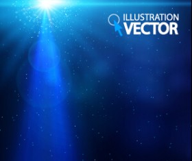 Blue light vector background illustration 02
