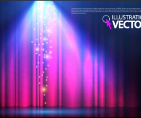 Blue light vector background illustration 03