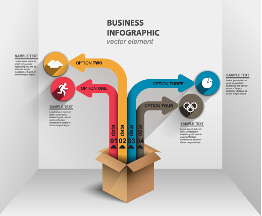 Business Infographic creative design 2087