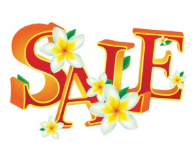 Classic sale background vector graphics 02