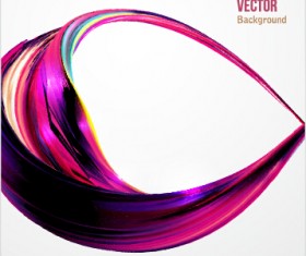 Dynamic wavy gloss background vector 02